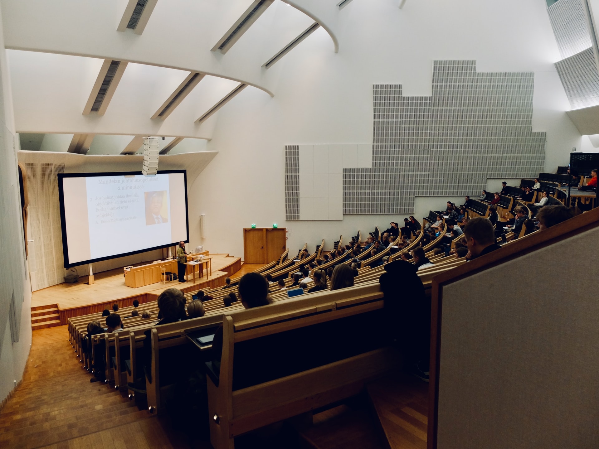 classroom lecture university